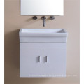 Gabinete de baño pintado de PVC blanco (B-1317)